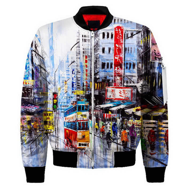 Street View of Hong Kong Hoodie / T-Shirt