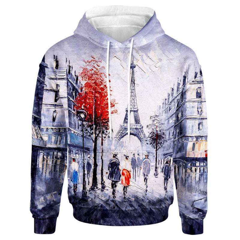 Street View of Paris Hoodie / T-Shirt