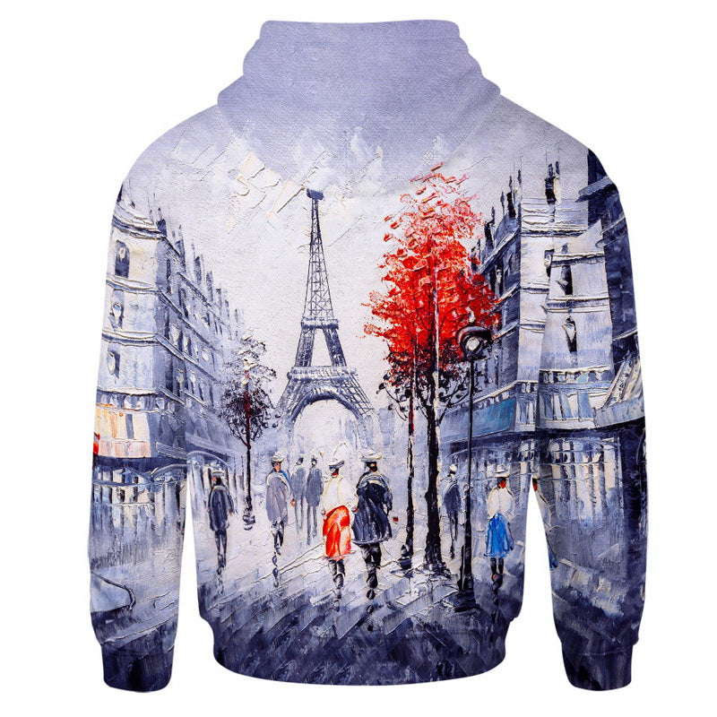 Street View of Paris Hoodie / T-Shirt