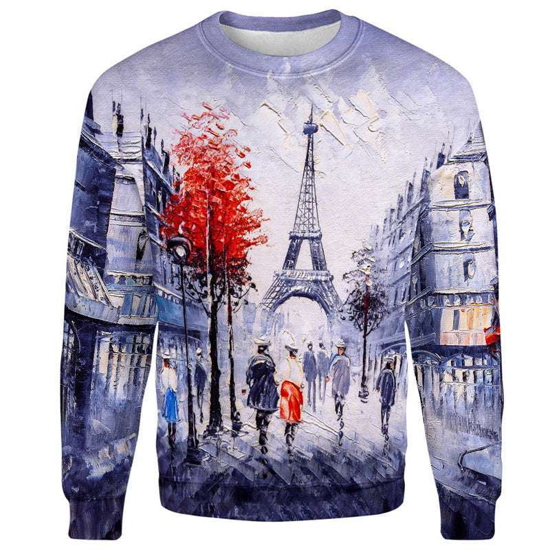 Street View of Paris Hoodie / T-Shirt