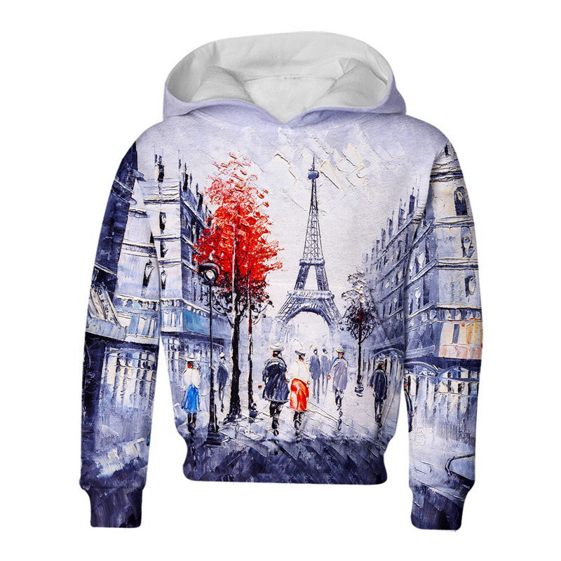 Street View of Paris Hoodie / T-Shirt