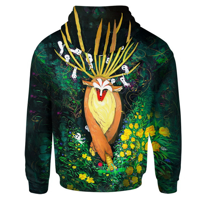 Studio Ghibli Deer God Hoodie / T-Shirt