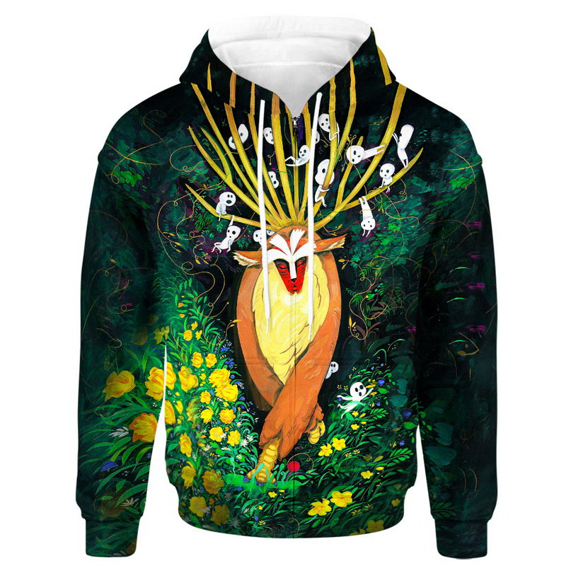 Studio Ghibli Deer God Hoodie / T-Shirt