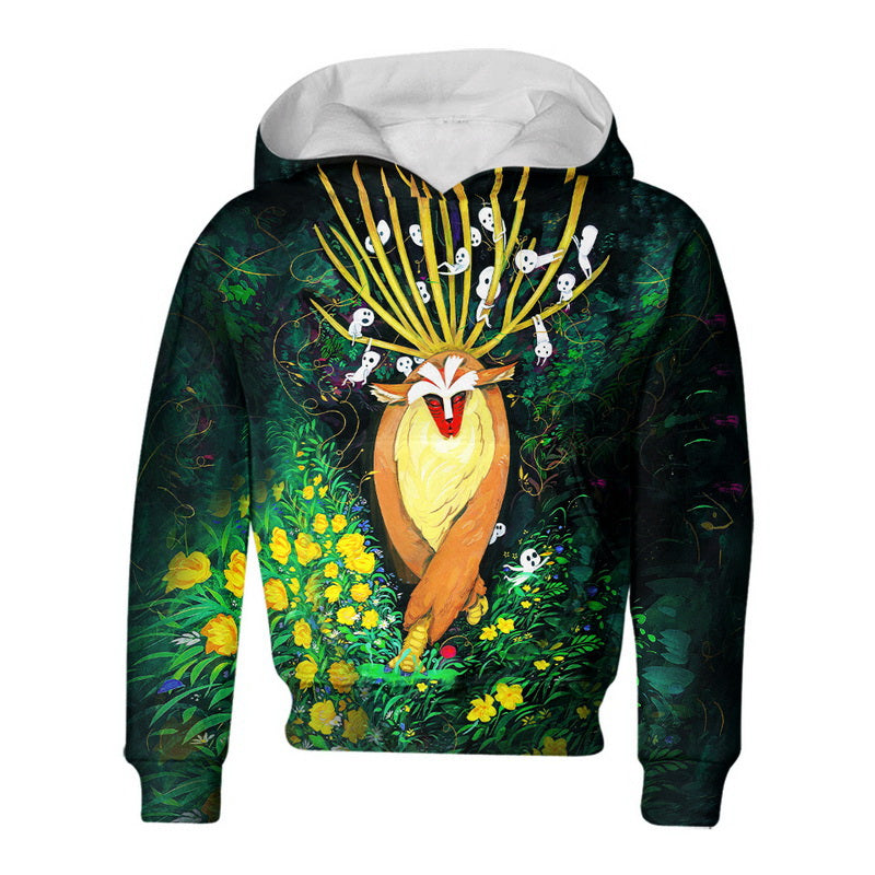 Studio Ghibli Deer God Hoodie / T-Shirt