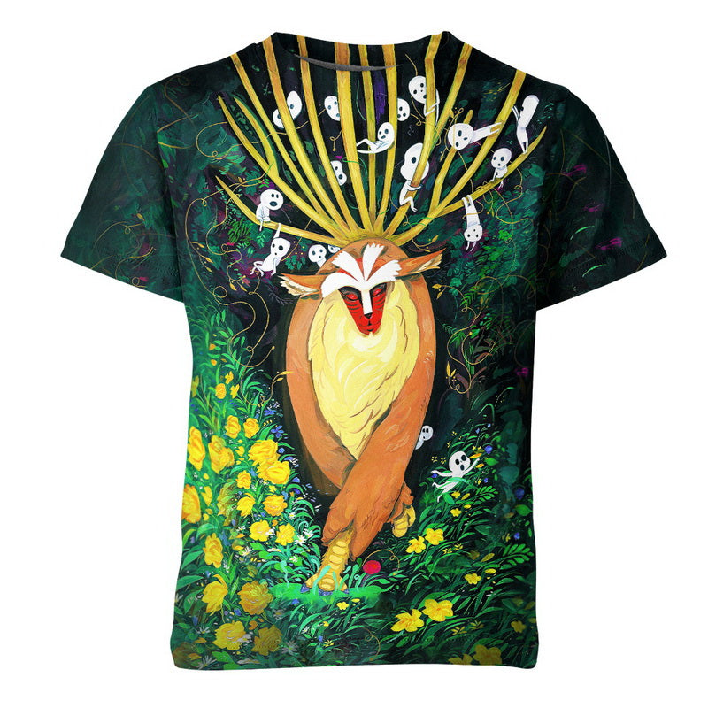Studio Ghibli Deer God Hoodie / T-Shirt