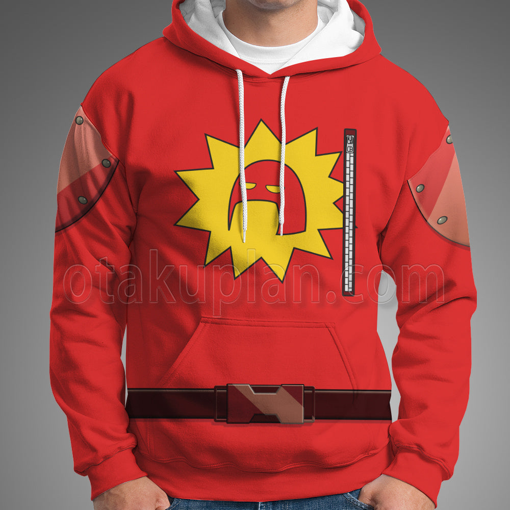 Super Frank Darbo Red Cosplay Hoodie