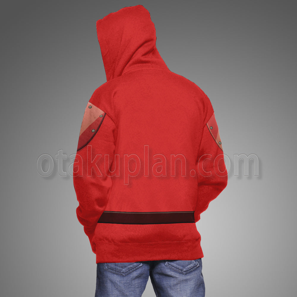 Super Frank Darbo Red Cosplay Hoodie