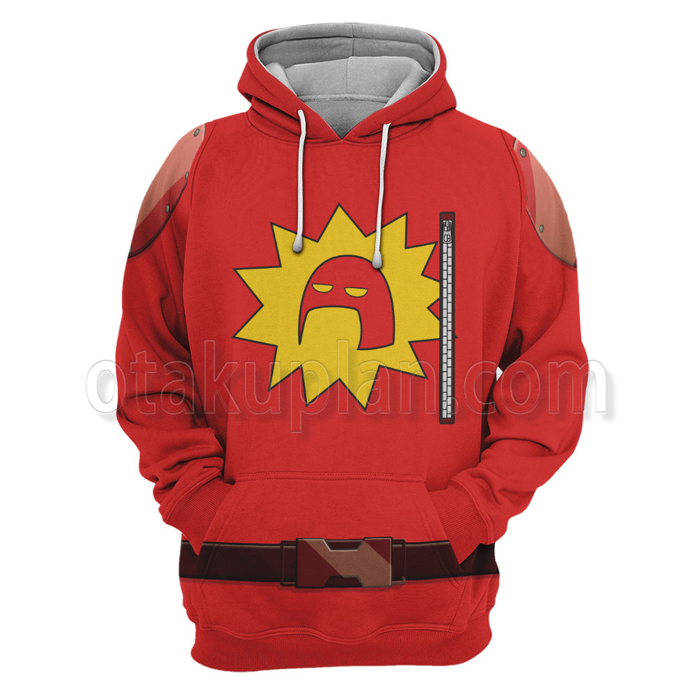 Super Frank Darbo Red Cosplay Hoodie