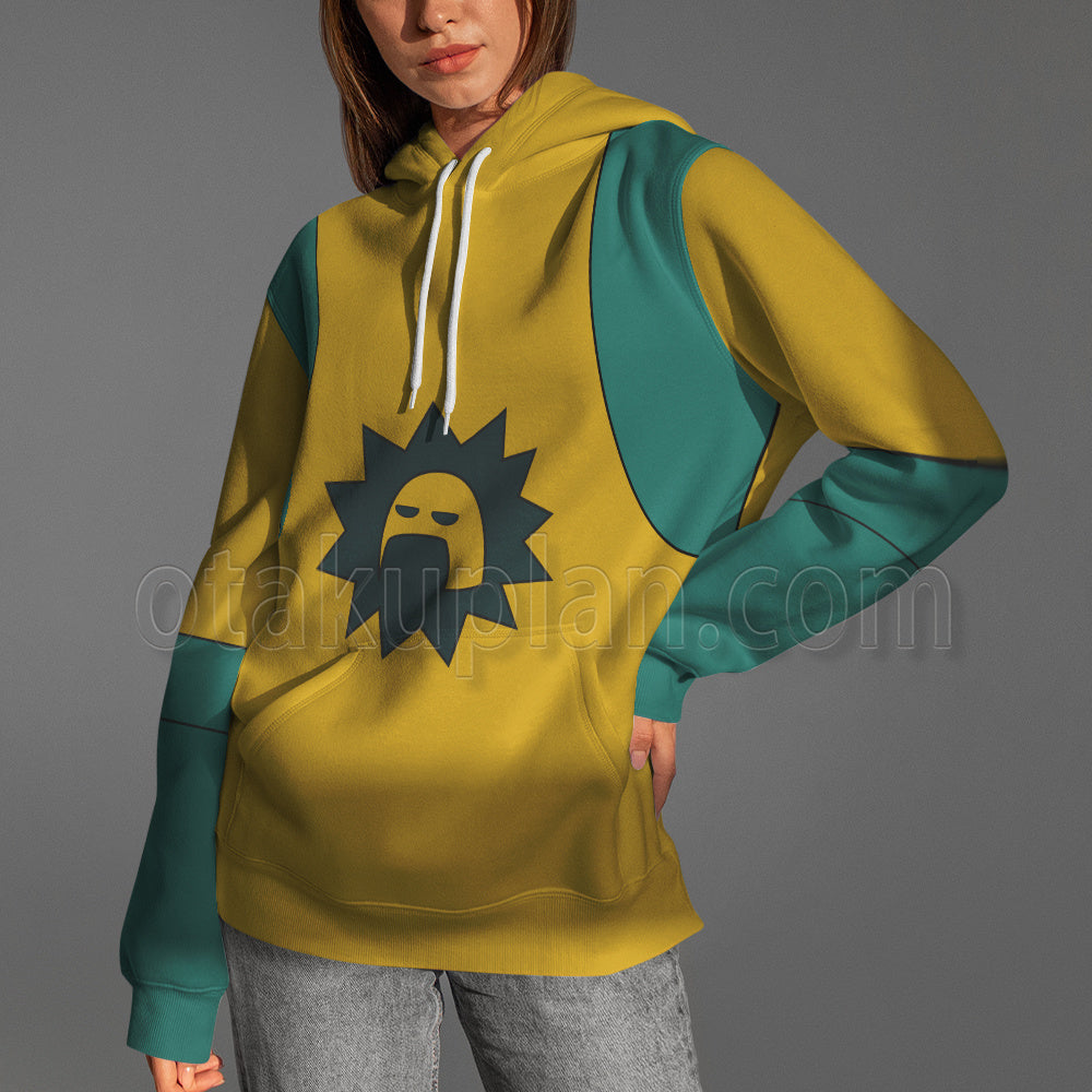 Super Sara Helgeland Green Cosplay Hoodie