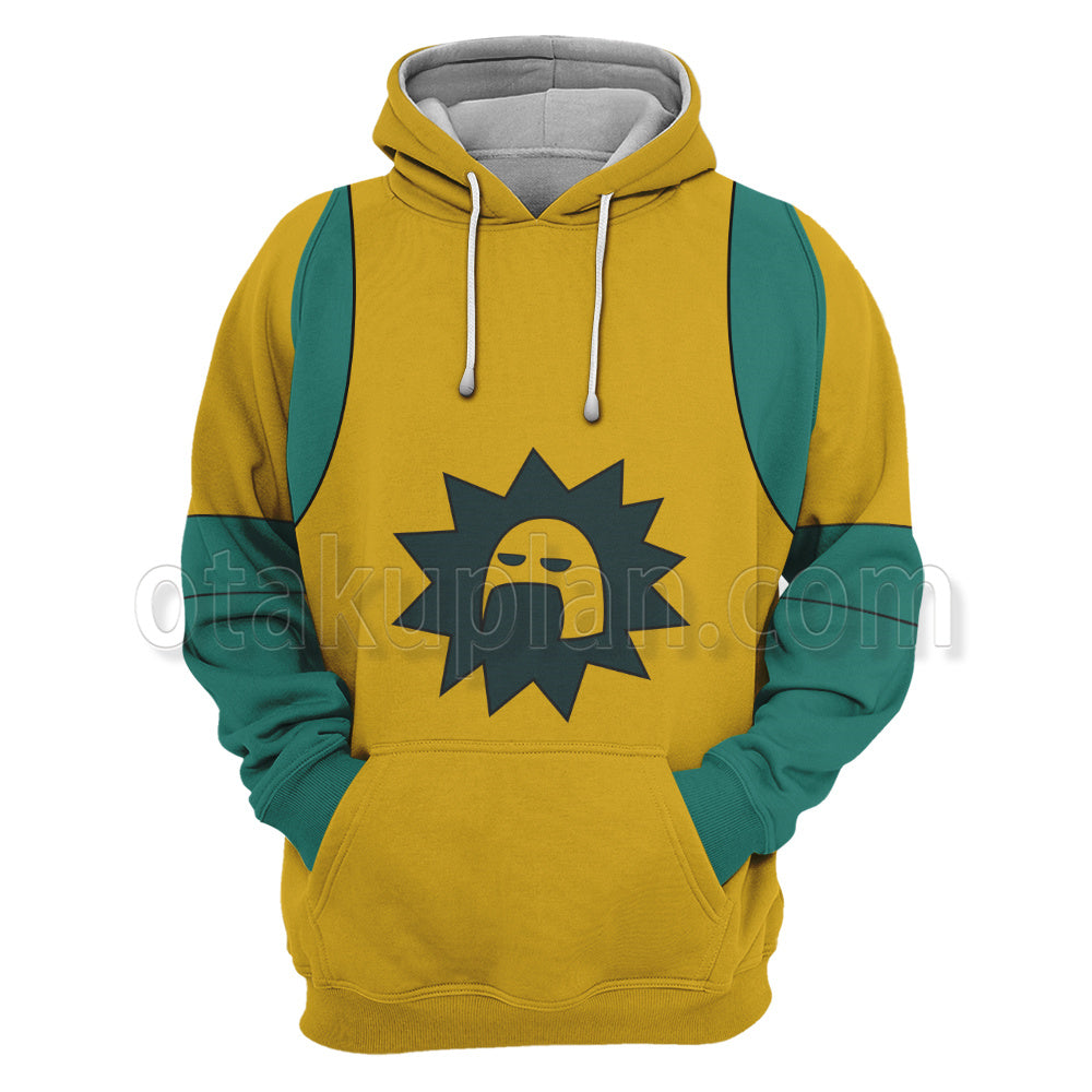 Super Sara Helgeland Green Cosplay Hoodie