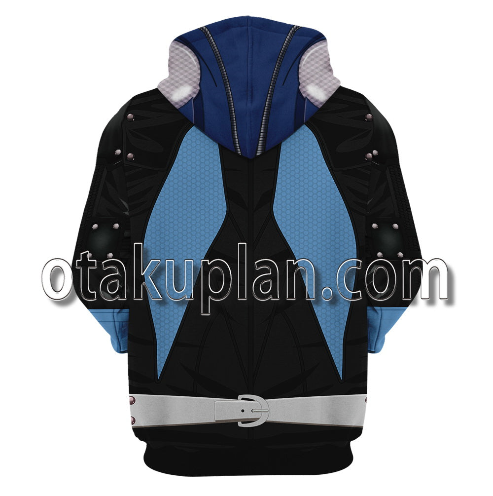 Takeshi Hongo Hopper Red Scarf The First Cosplay Hoodie