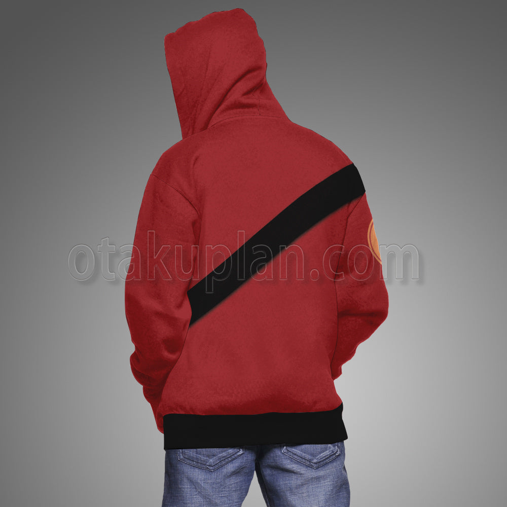 Team Fortress 2 Red Soldier Cosplay Hoodie