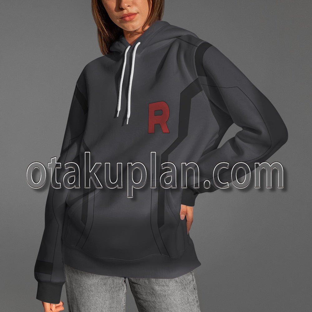 Team GO Rocket BOSS Giovanni Jacket Cosplay Hoodie