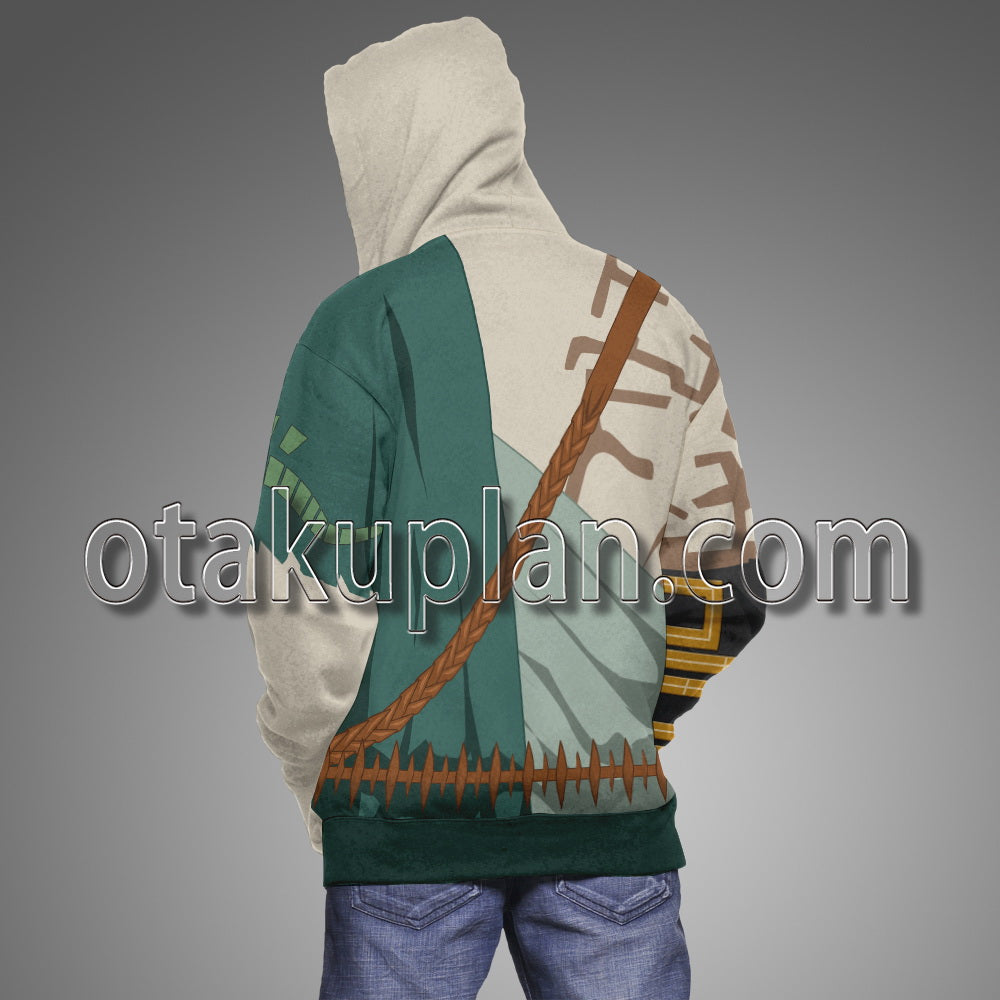 Tears of the Kingdom of Zelda Link Right Hand Tattoo Cosplay Hoodie