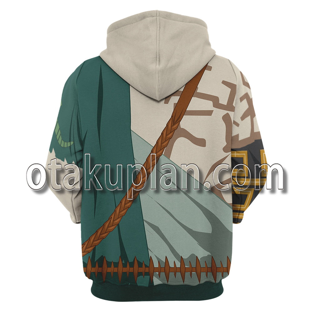 Tears of the Kingdom of Zelda Link Right Hand Tattoo Cosplay Hoodie
