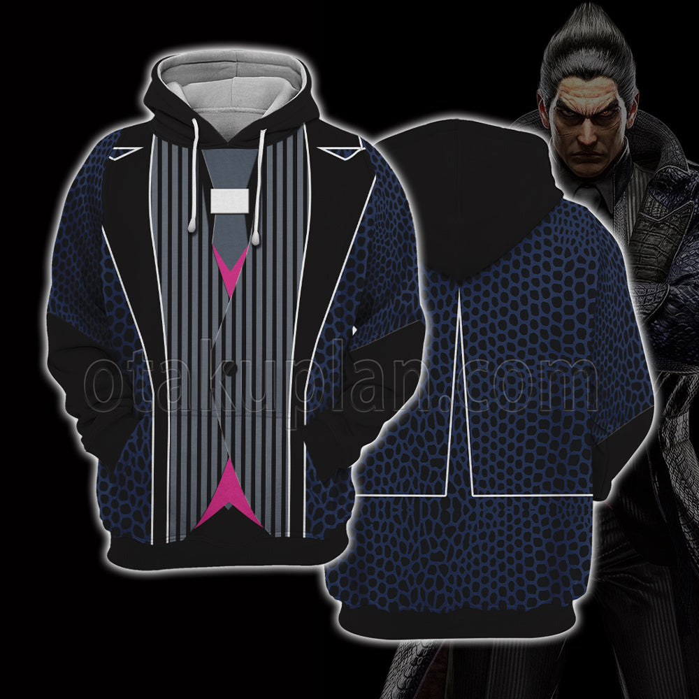 Tekken 8 Devil Kazuya Mishima Cosplay Hoodie