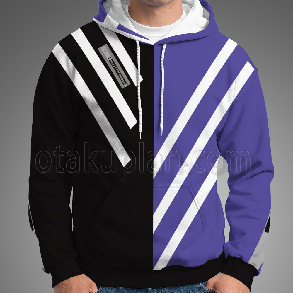Tekken 8 Reina Black And Purple Cosplay Hoodie