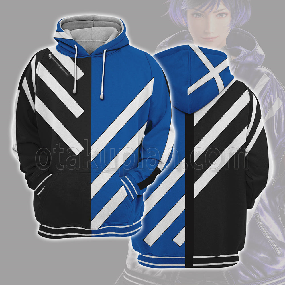 Tekken 8 Reina Coat Cosplay Hoodie