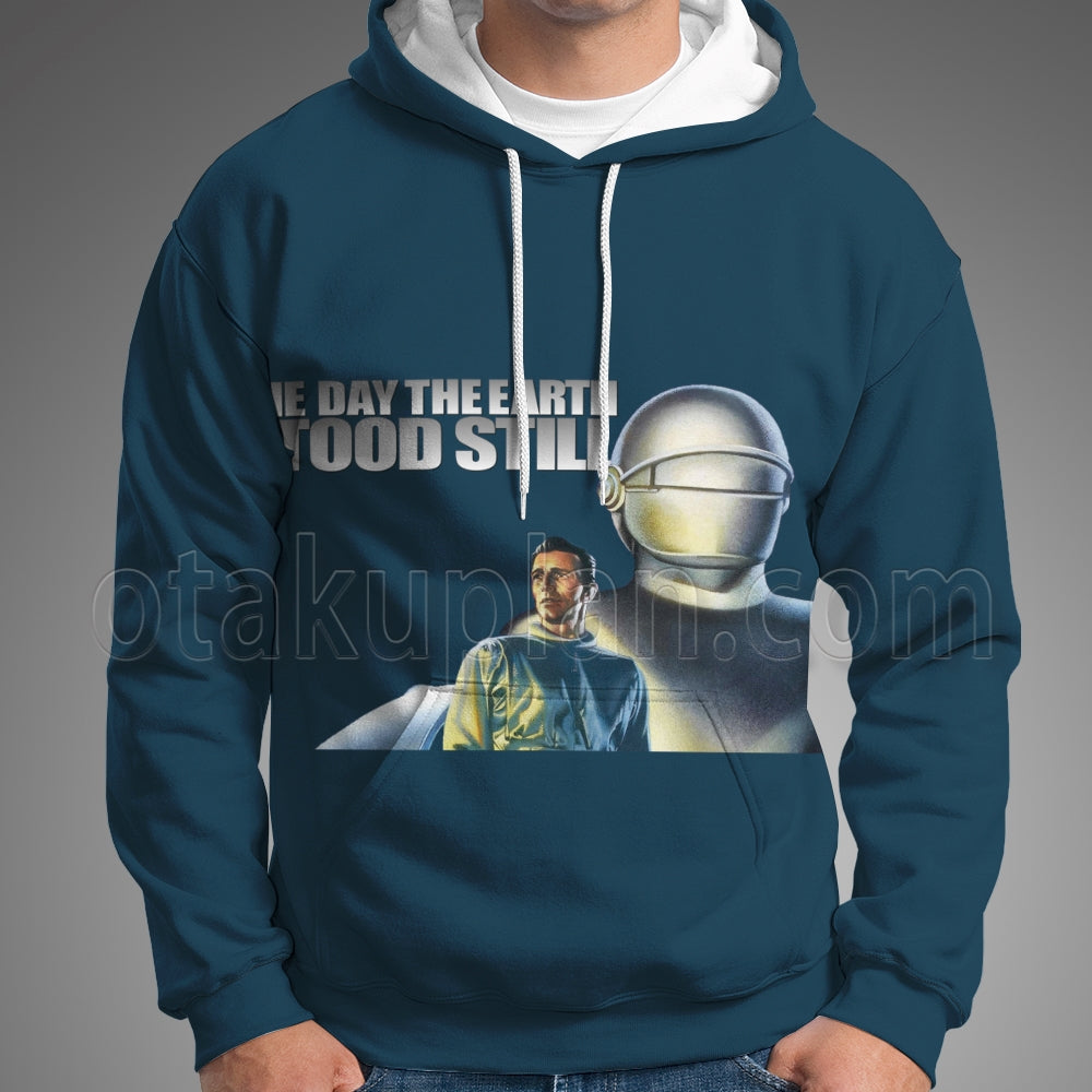 The Day The Earth Stood Still They Came In Peace Hoodie