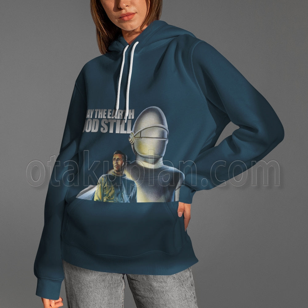 The Day The Earth Stood Still They Came In Peace Hoodie