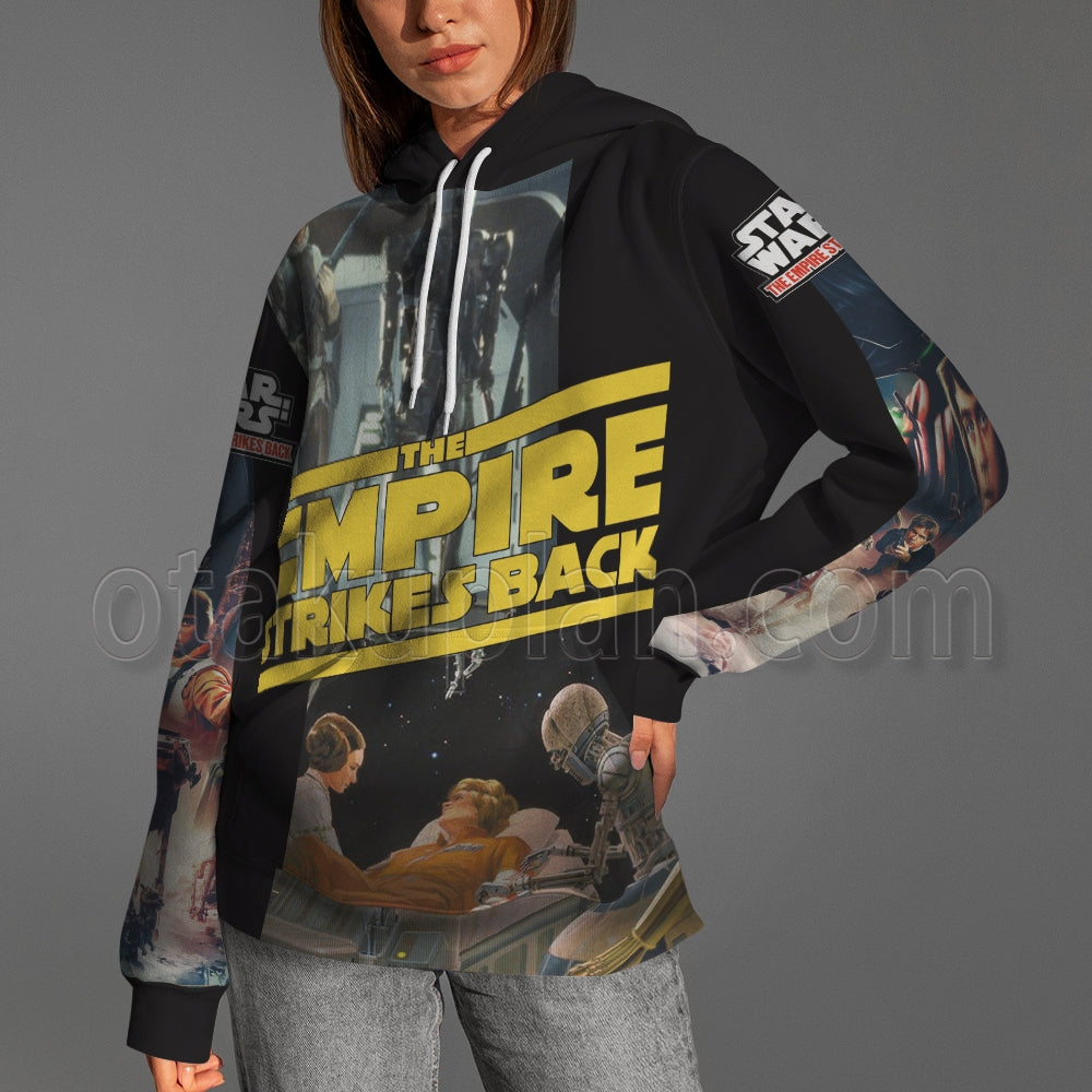 The Empire Strikes Back 1980 Yellow Black Hoodie