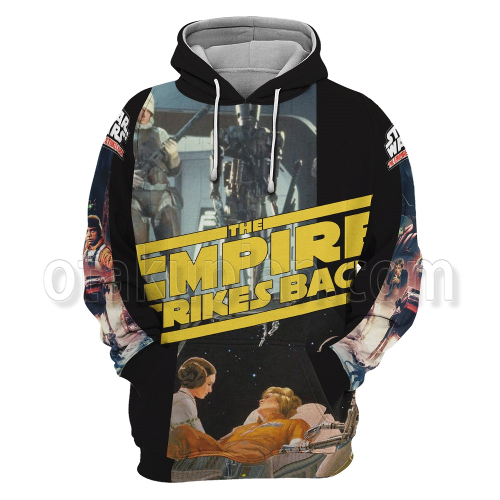 The Empire Strikes Back 1980 Yellow Black Hoodie