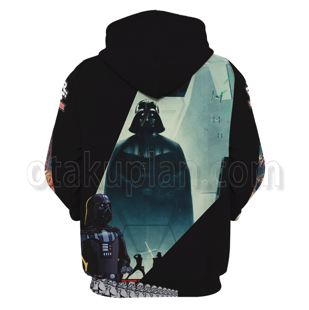 The Empire Strikes Back 1980 Yellow Black Hoodie
