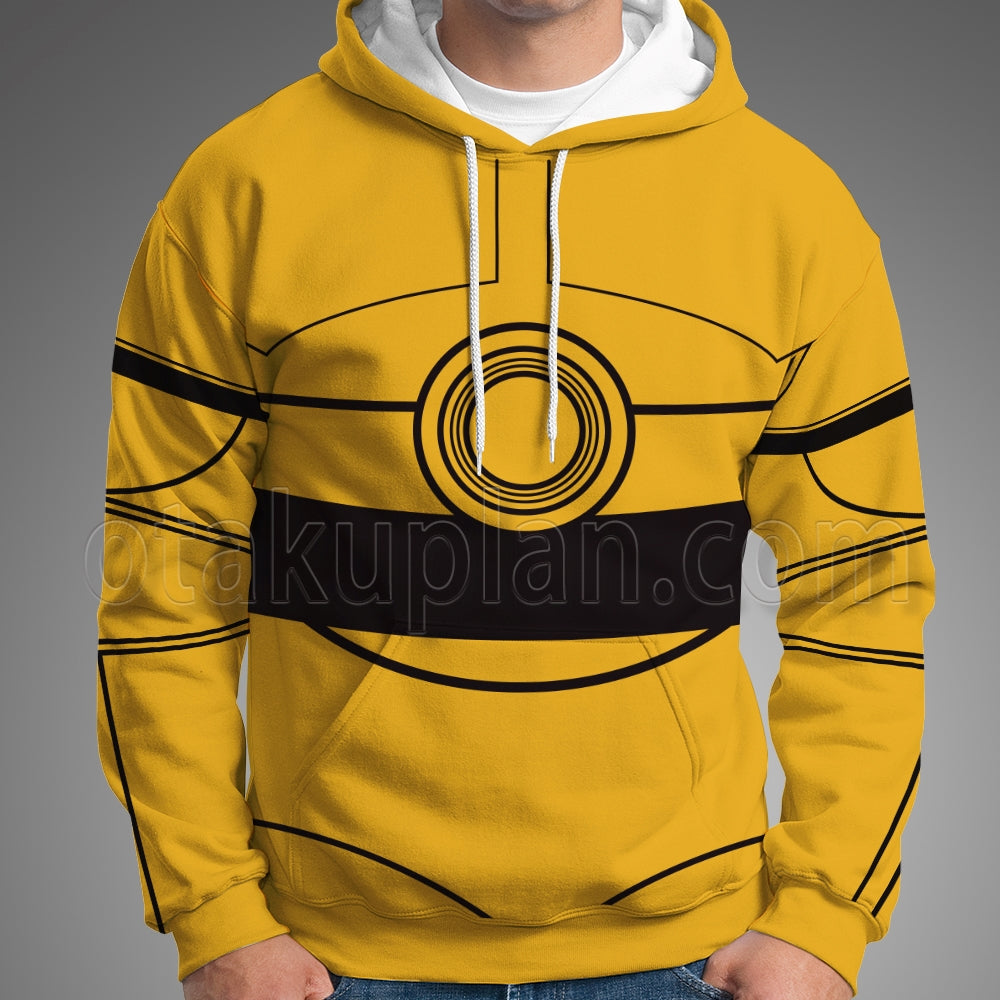 The Empire Strikes Back C-3po Uniform Cosplay Hoodie