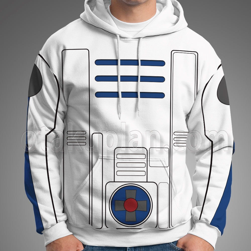 The Empire Strikes Back R2-D2 Uniform Cosplay Hoodie