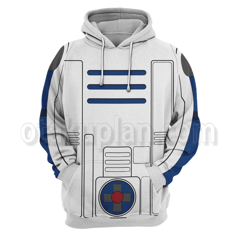 The Empire Strikes Back R2-D2 Uniform Cosplay Hoodie