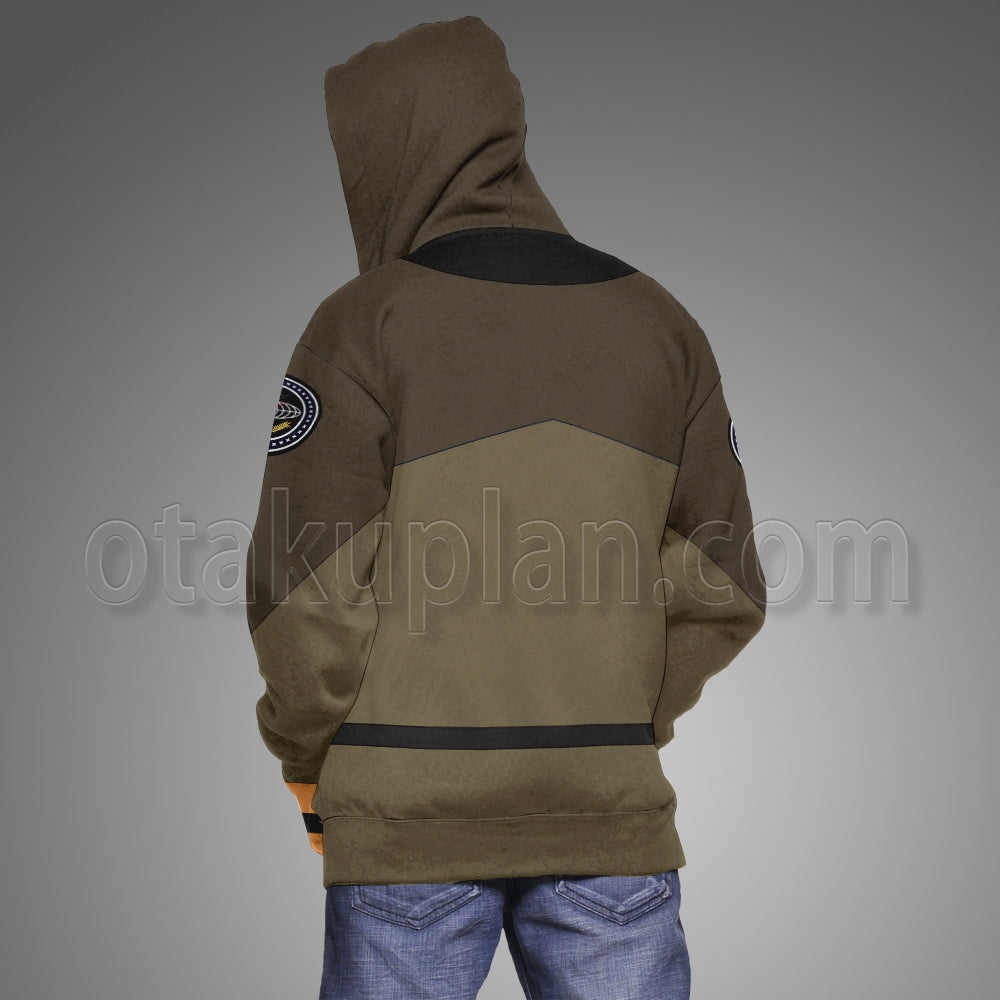 The Fifth Element 1997 General Munro Cosplay Hoodie