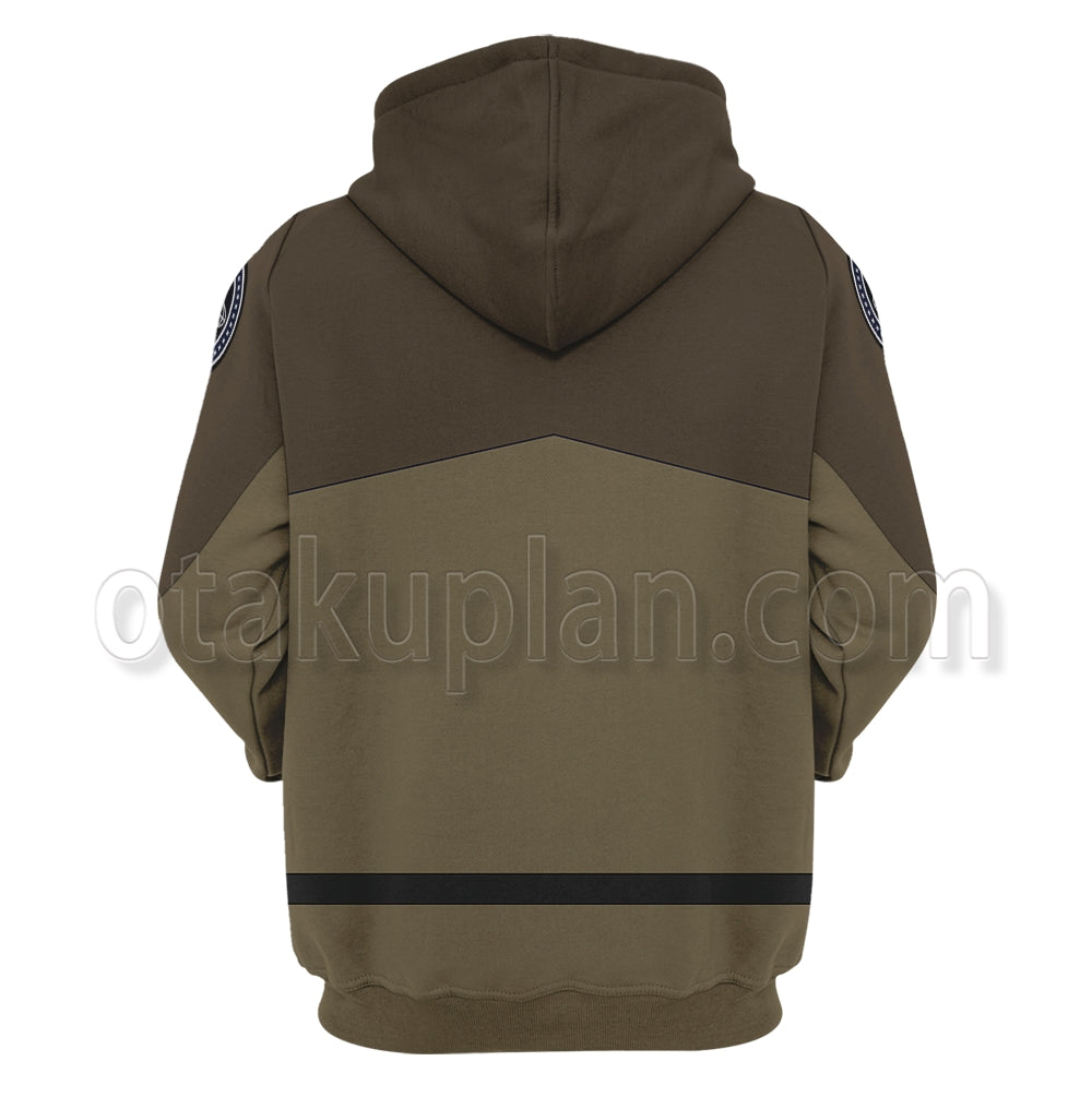 The Fifth Element 1997 General Munro Cosplay Hoodie