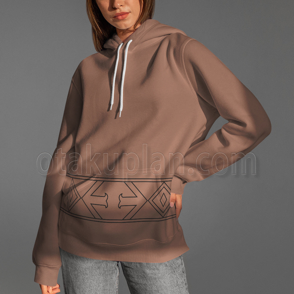 The Future Diary Amano Yukiteru Brown Cosplay Hoodie