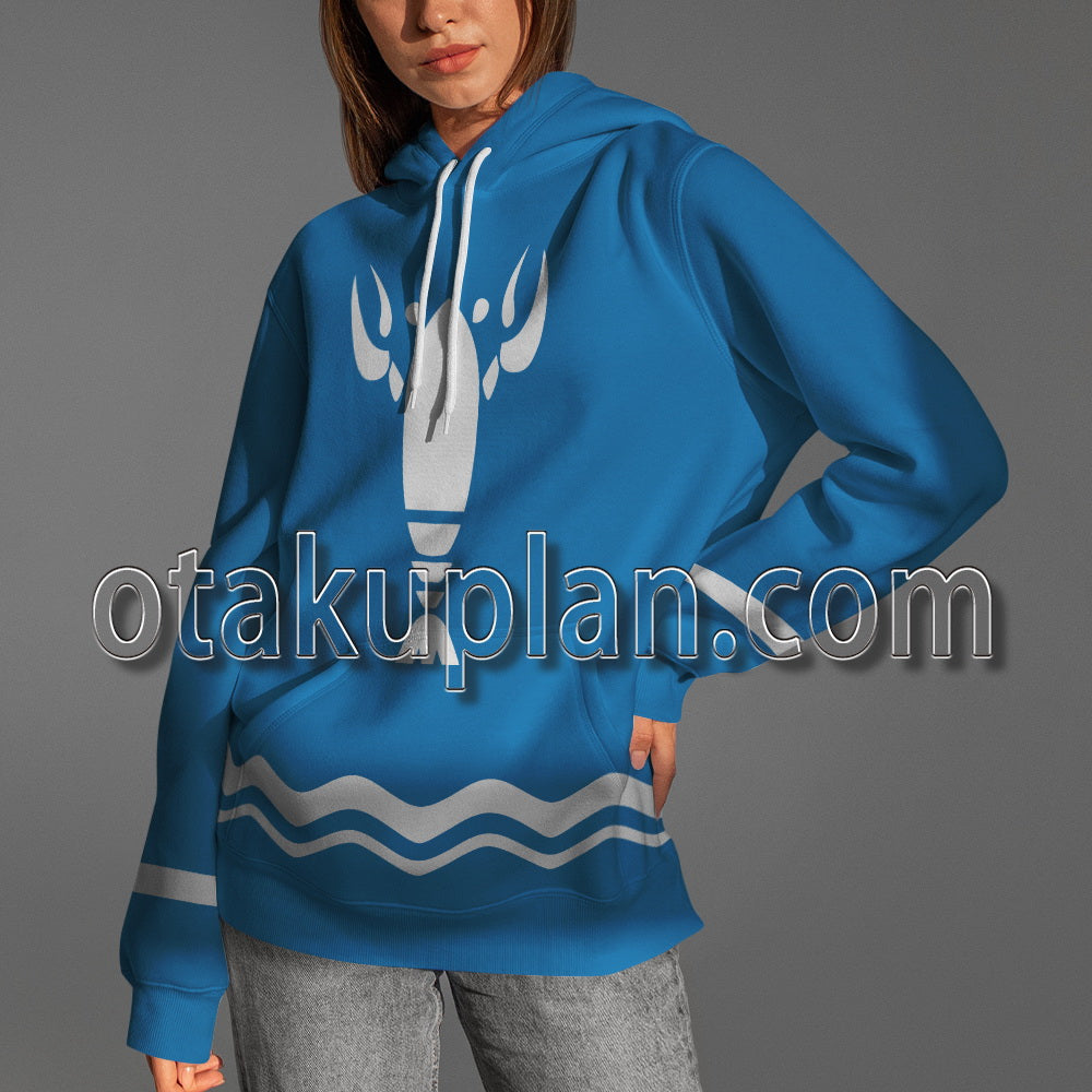 Zelda Breath of the Wild DLC Champions Ballad Lobster Costume Cosplay Hoodie