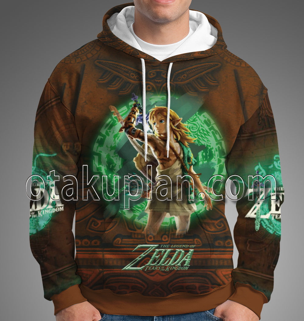 Zelda Tears of The Kingdom Lin Kancient Murals Hoodie