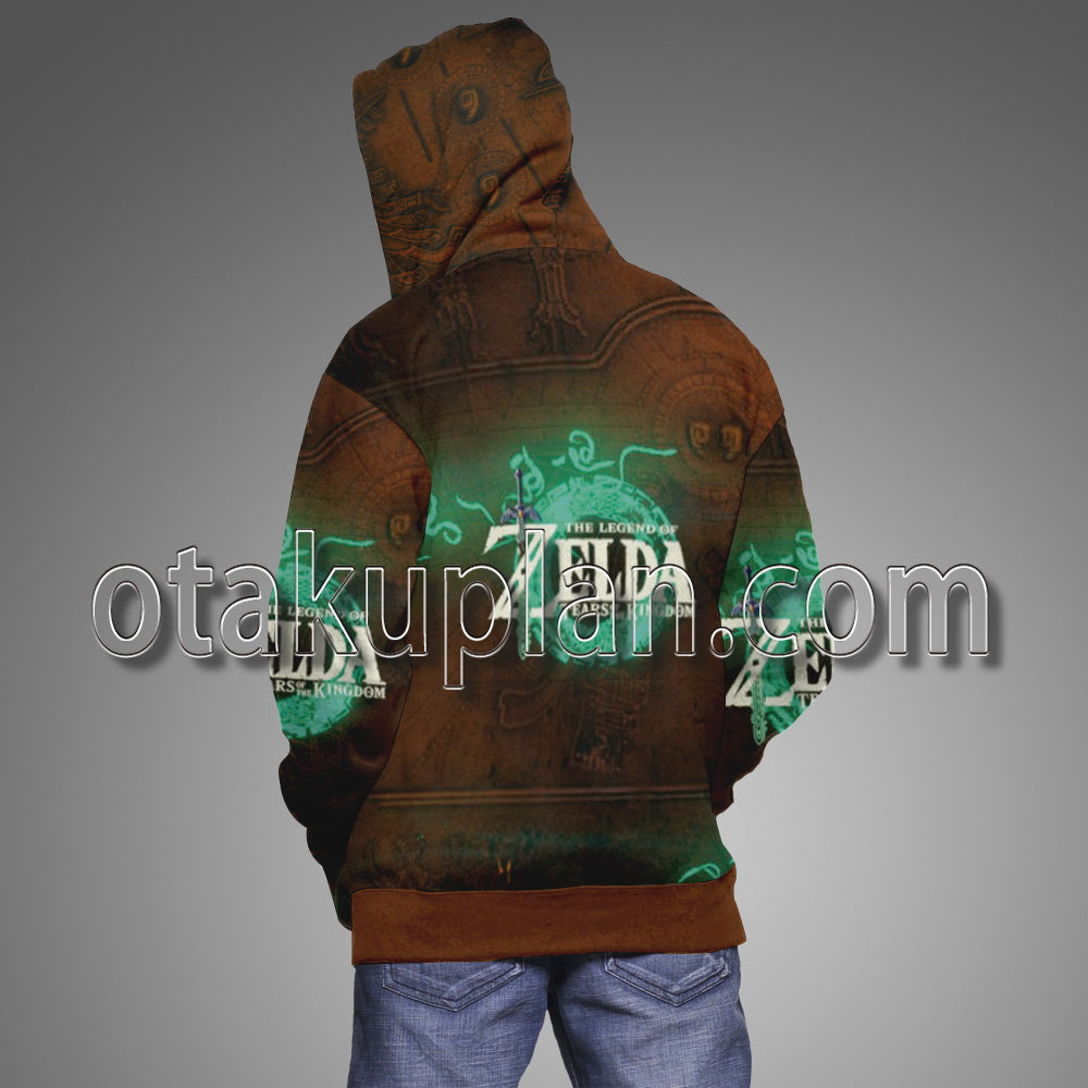 Zelda Tears of The Kingdom Lin Kancient Murals Hoodie