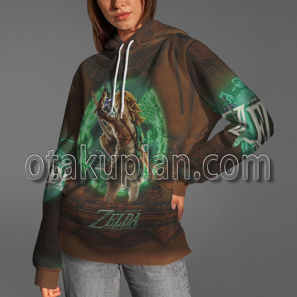 Zelda Tears of The Kingdom Lin Kancient Murals Hoodie