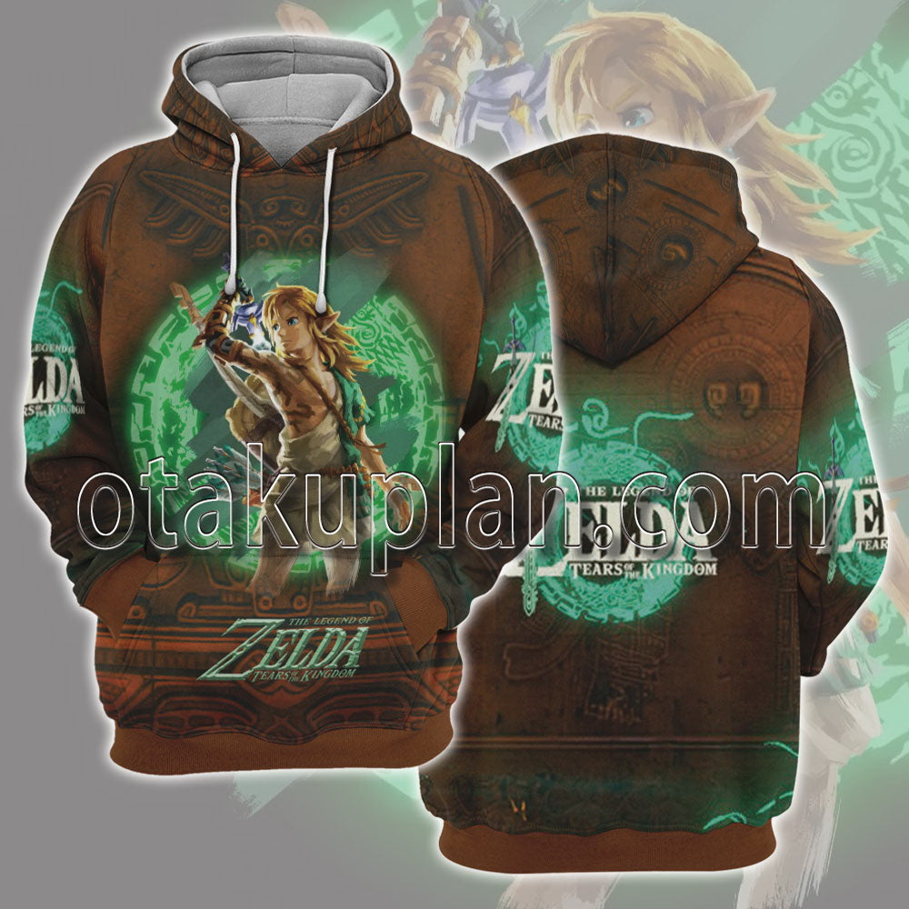 Zelda Tears of The Kingdom Lin Kancient Murals Hoodie