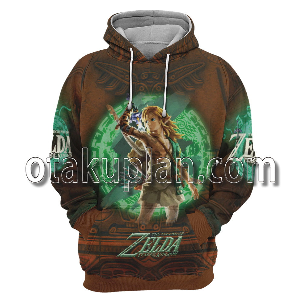 Zelda Tears of The Kingdom Lin Kancient Murals Hoodie