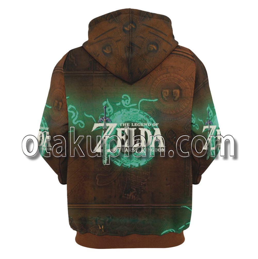 Zelda Tears of The Kingdom Lin Kancient Murals Hoodie
