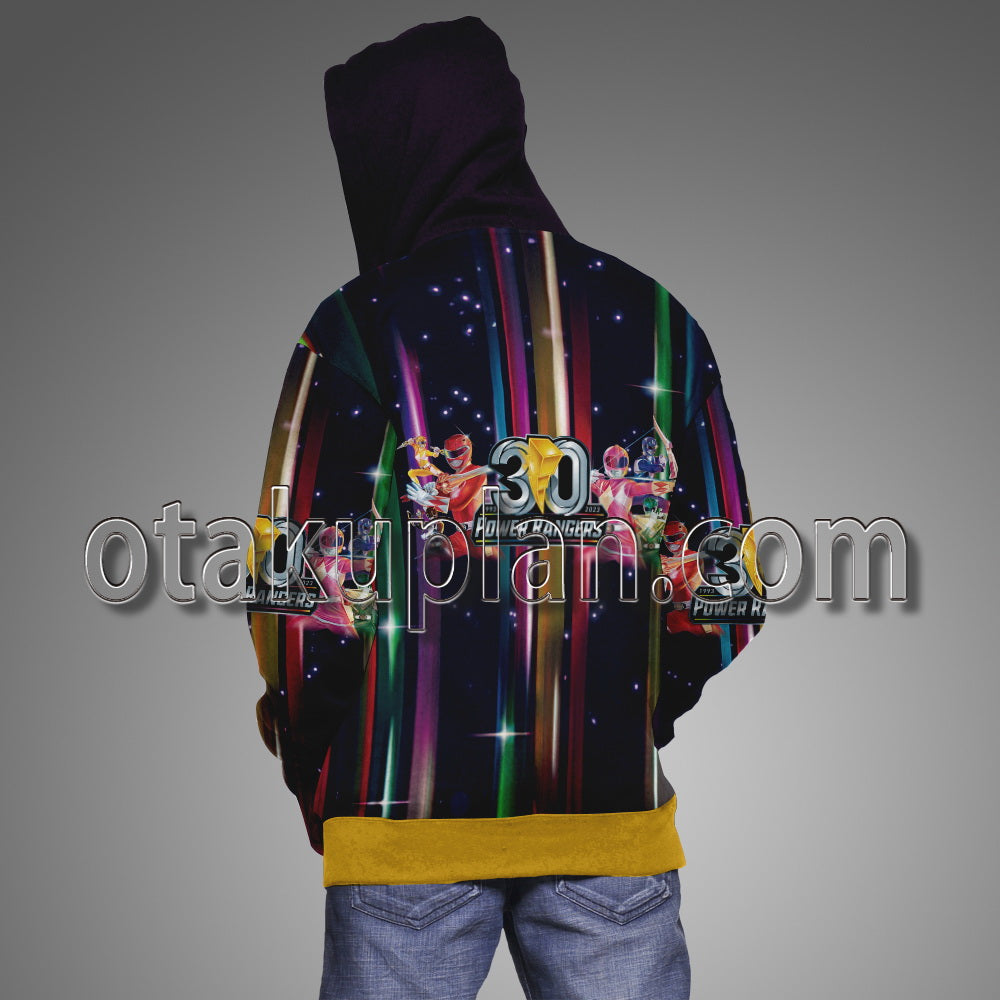 The Power Rangers 30th Anniversary Hoodie