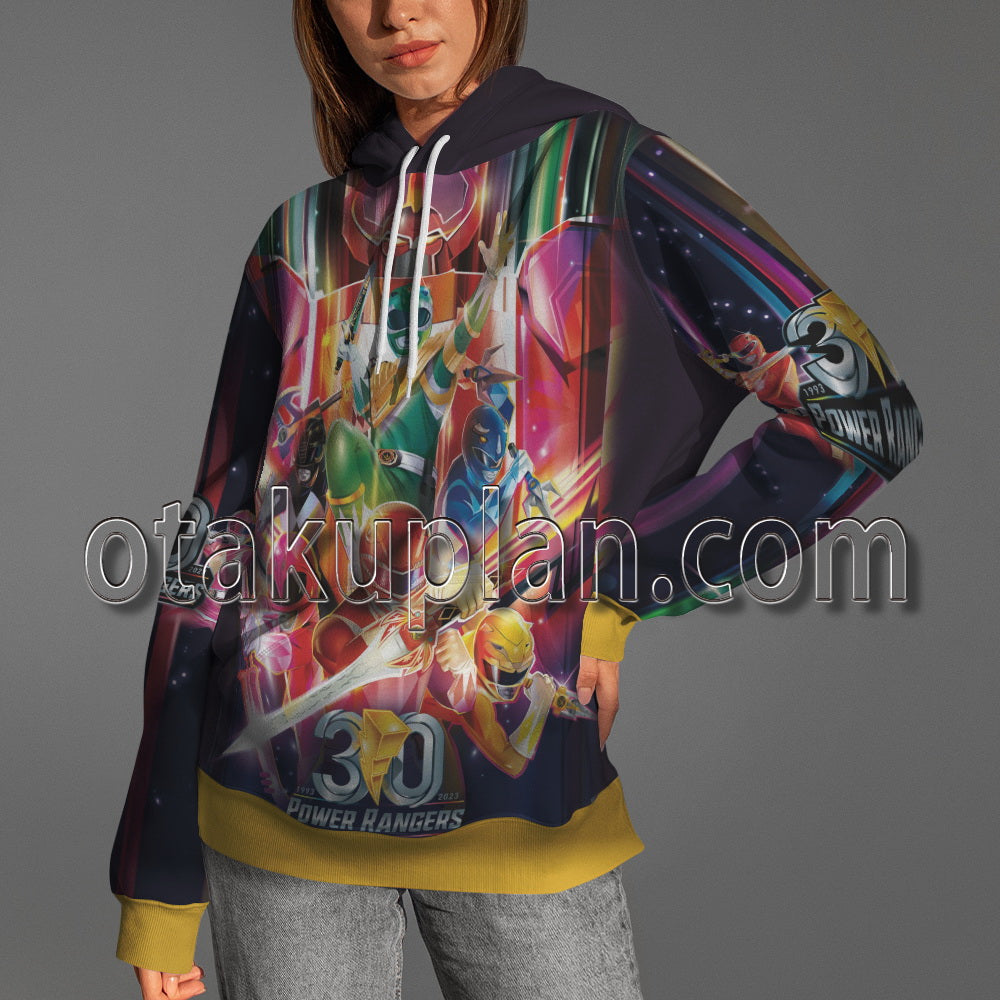 The Power Rangers 30th Anniversary Hoodie