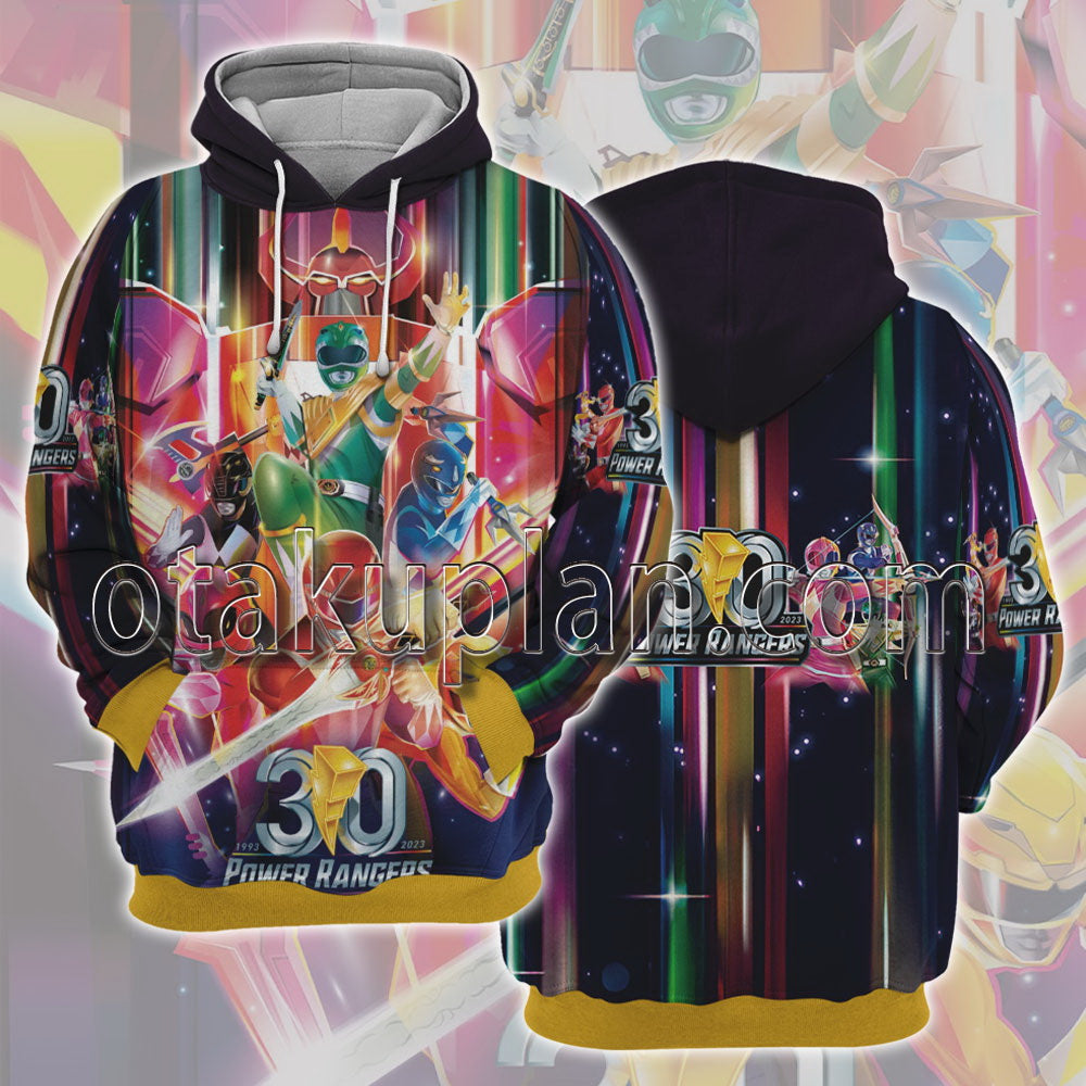 The Power Rangers 30th Anniversary Hoodie