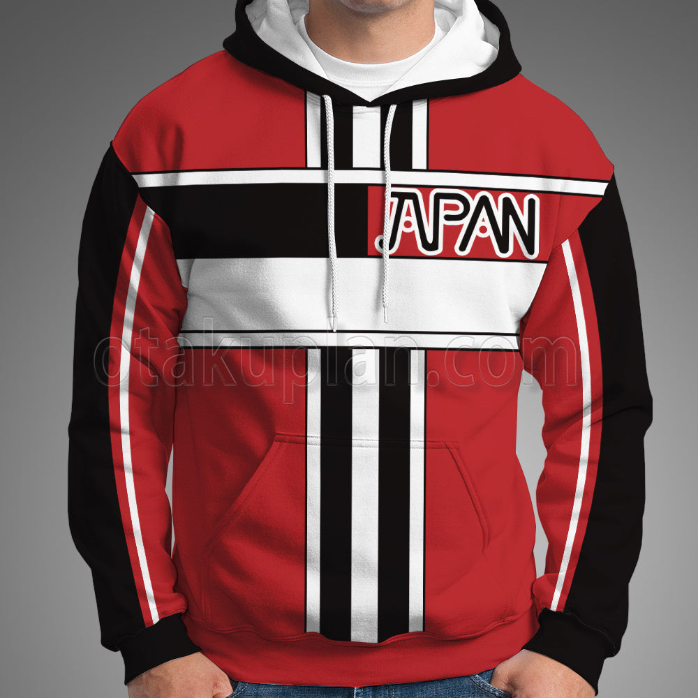 The Prince Of Tennis Ii Houou Byodoin Ryoga Echizen Red Cosplay Hoodie