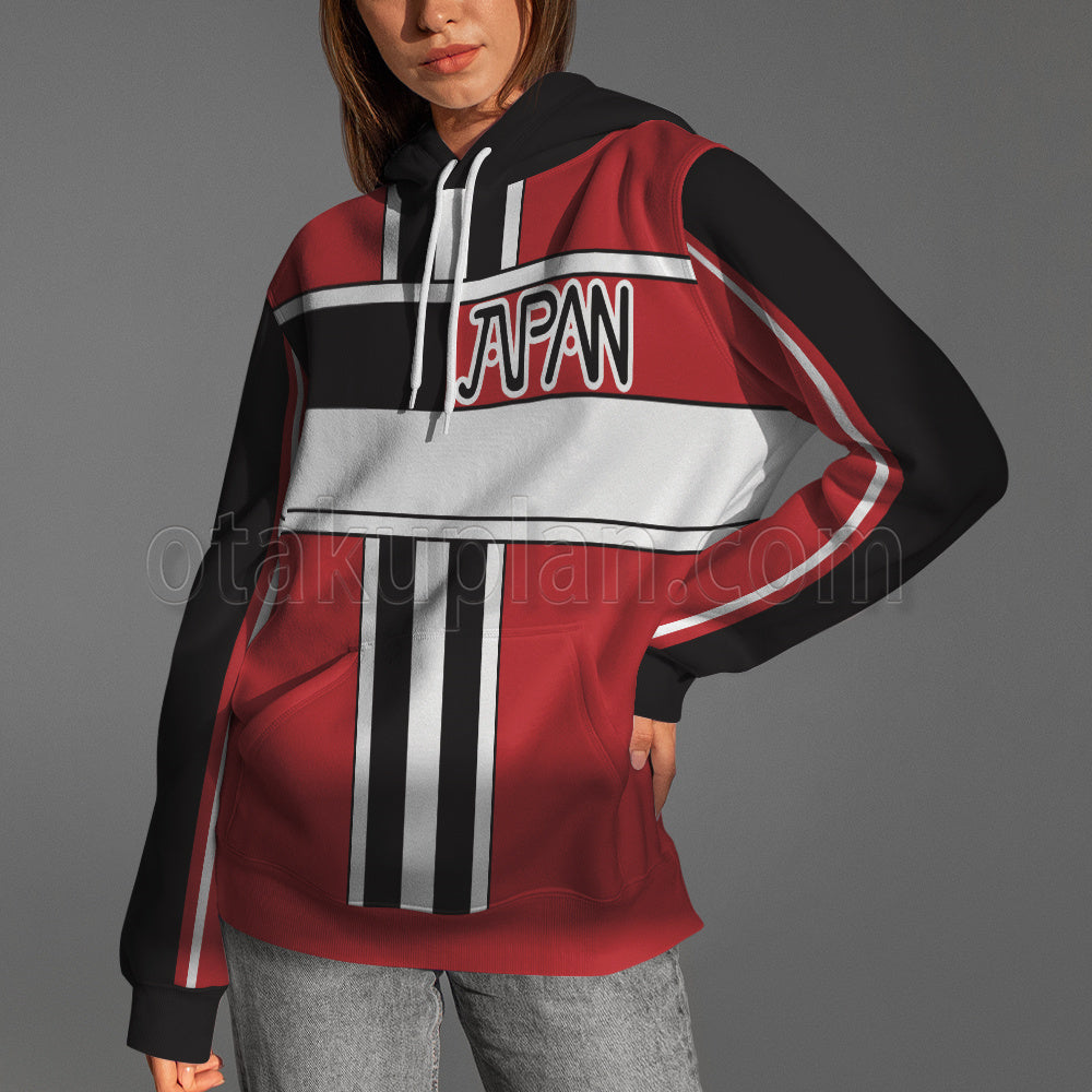 The Prince Of Tennis Ii Houou Byodoin Ryoga Echizen Red Cosplay Hoodie