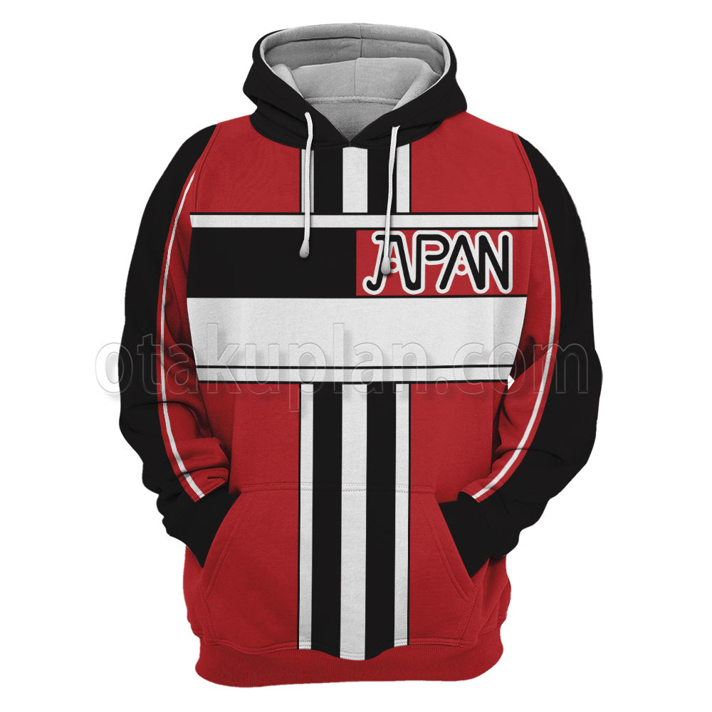 The Prince Of Tennis Ii Houou Byodoin Ryoga Echizen Red Cosplay Hoodie