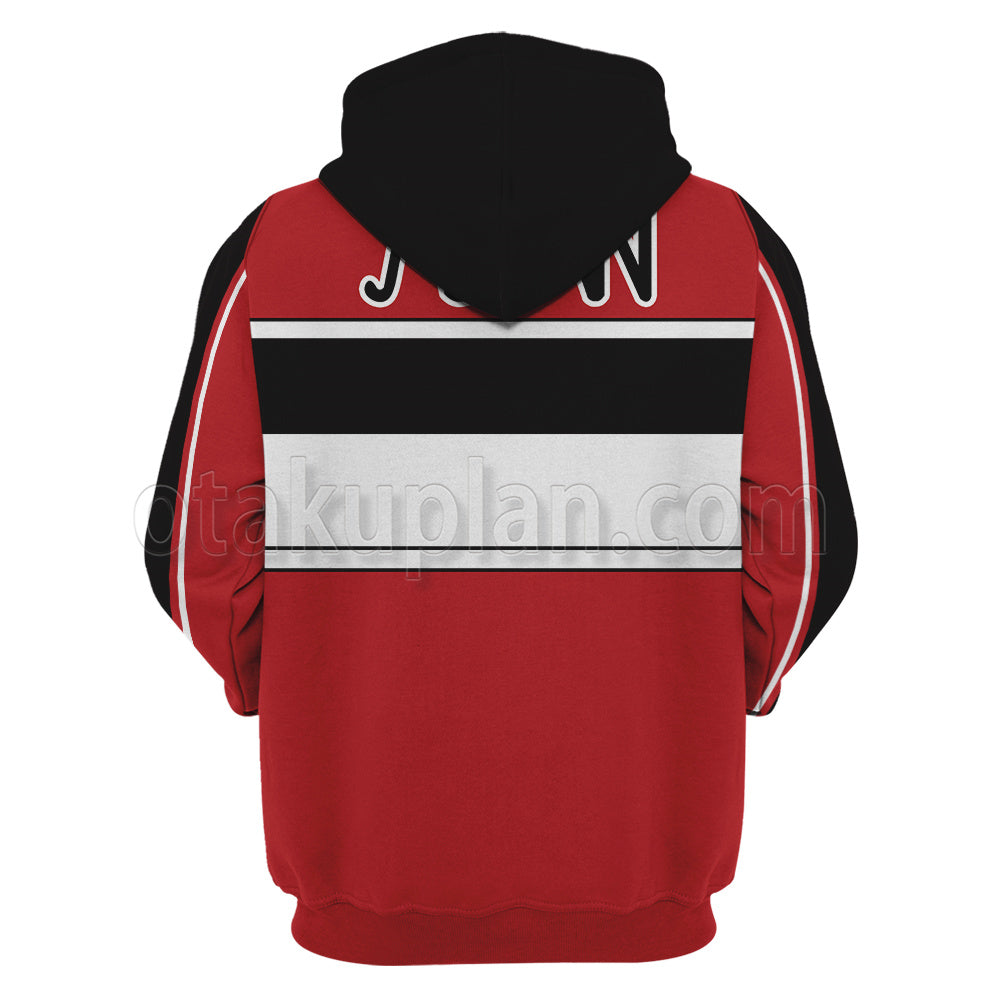 The Prince Of Tennis Ii Houou Byodoin Ryoga Echizen Red Cosplay Hoodie