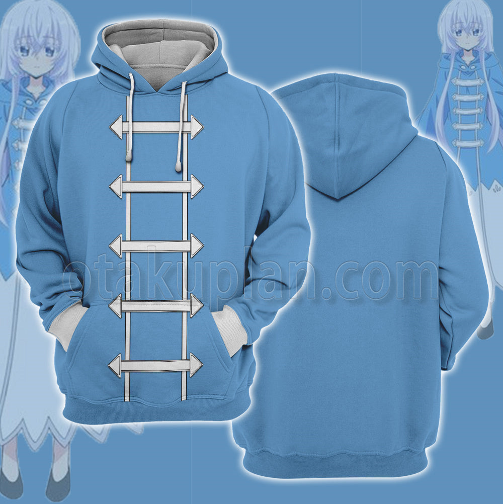 The Strongest Tank S Labyrinth Raids Luna Blue Cosplay Hoodie