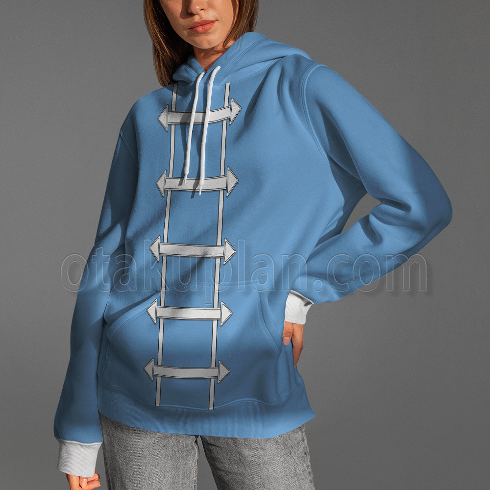The Strongest Tank S Labyrinth Raids Luna Blue Cosplay Hoodie