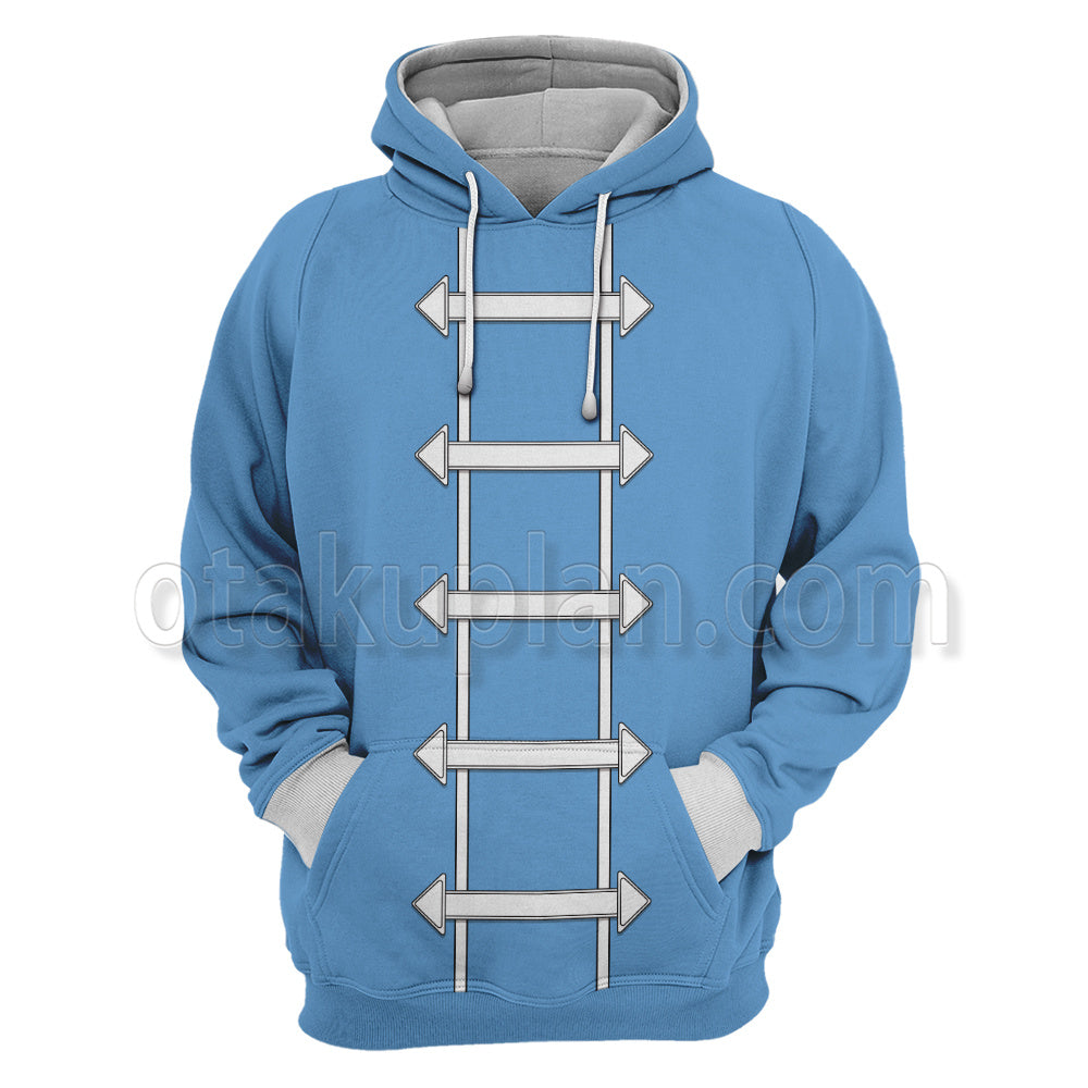 The Strongest Tank S Labyrinth Raids Luna Blue Cosplay Hoodie